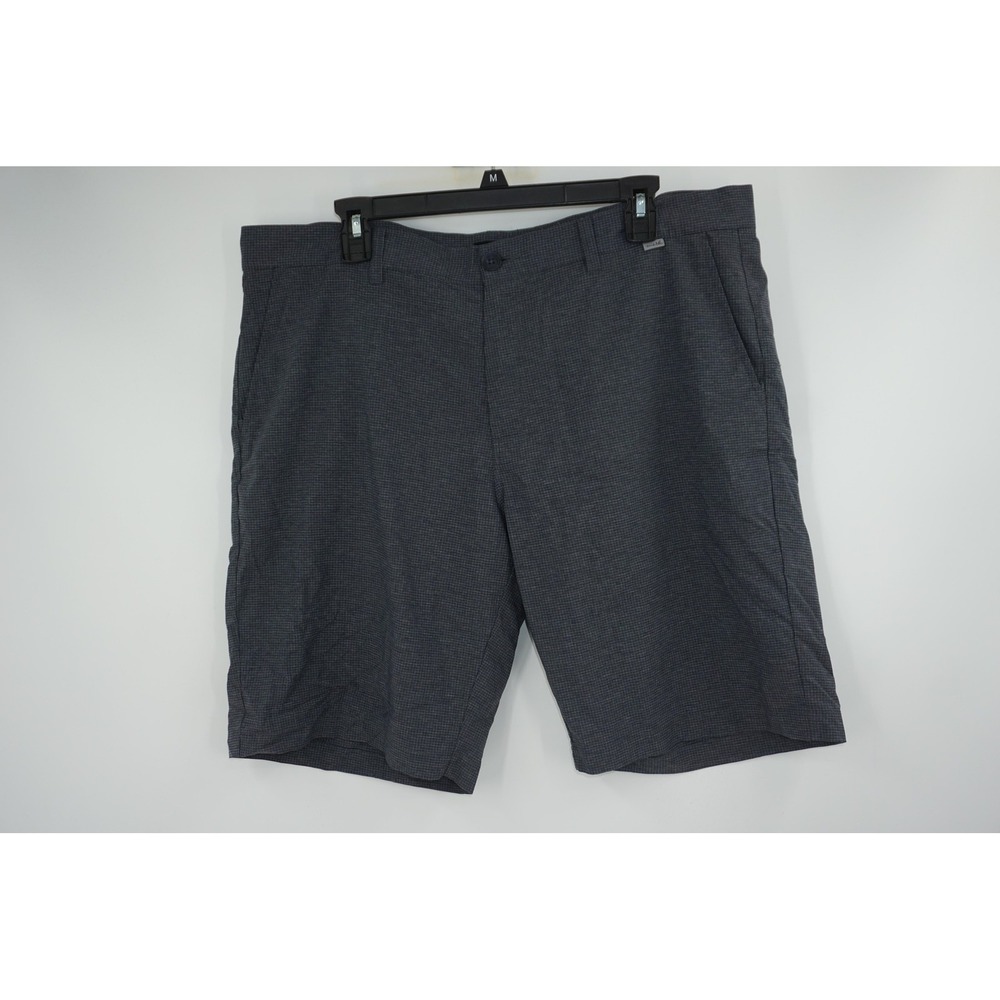 Travis Mathew Shorts Mens 38 Gray Stretch Golf‎ Performance Nylon Blend Casual
